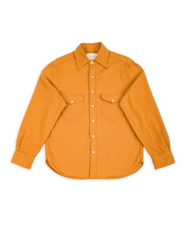 Bodie Shirt - Gold Twill sold by Standard and Strange