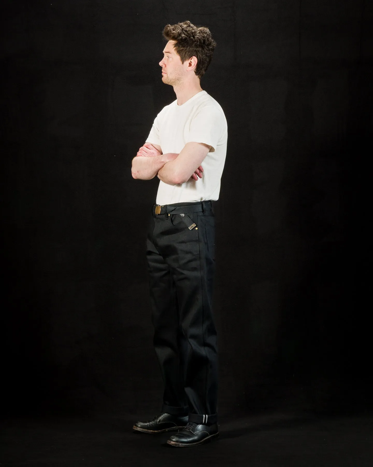 Wilkes Western - 15.75oz Black/Black sold by Standard and Strange product image thumbnail 4