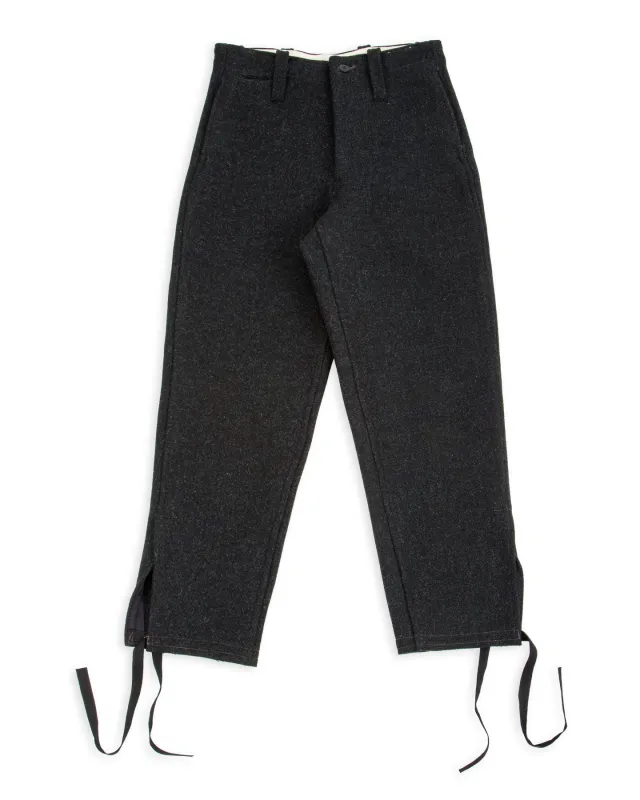 U.S. Navy Submarine Trousers - Charcoal sold by Standard and Strange