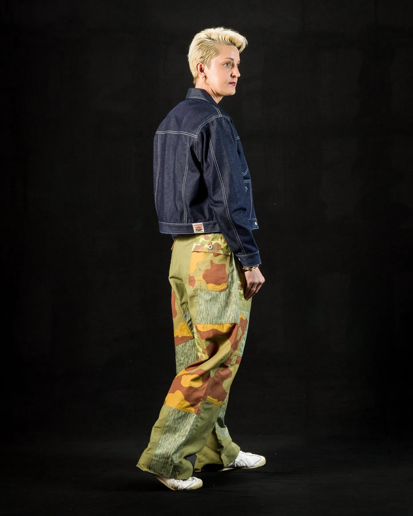 Unisex Freedom Flight Trouser - Army Green Camo sold by Standard and Strange product image thumbnail 5