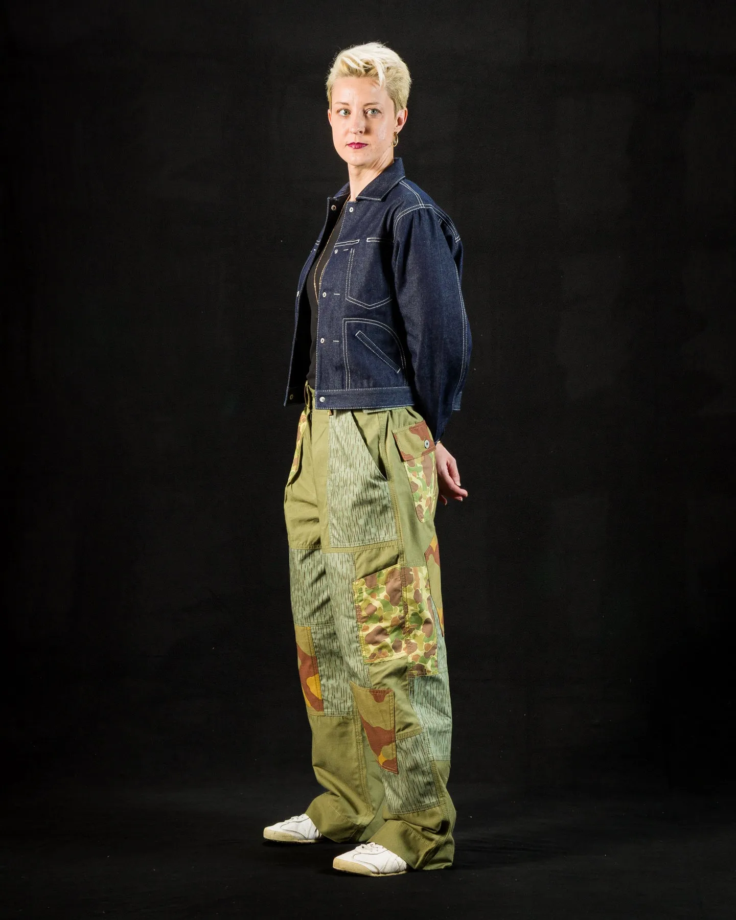 Unisex Freedom Flight Trouser - Army Green Camo sold by Standard and Strange product image thumbnail 4