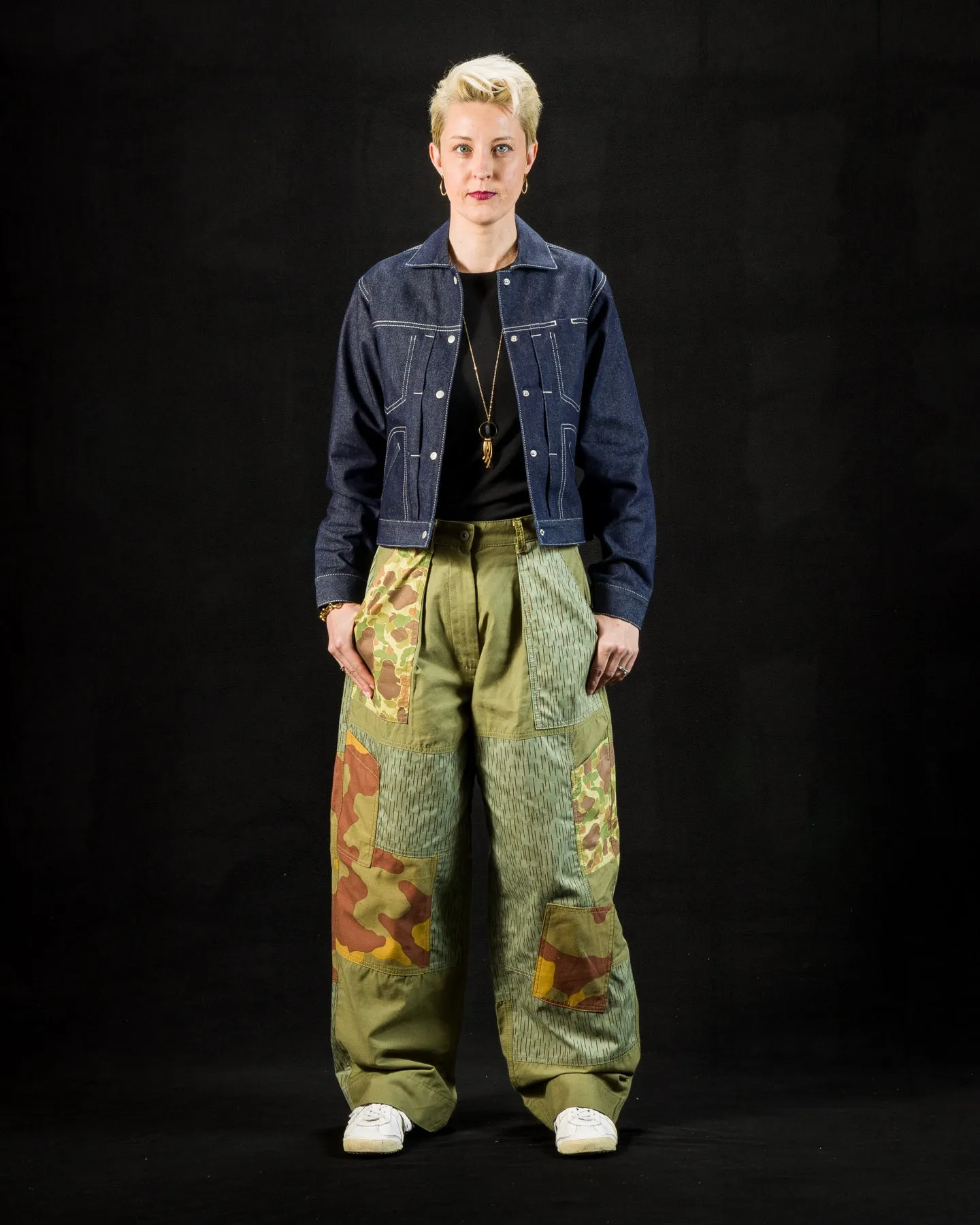 Unisex Freedom Flight Trouser - Army Green Camo sold by Standard and Strange product image thumbnail 3