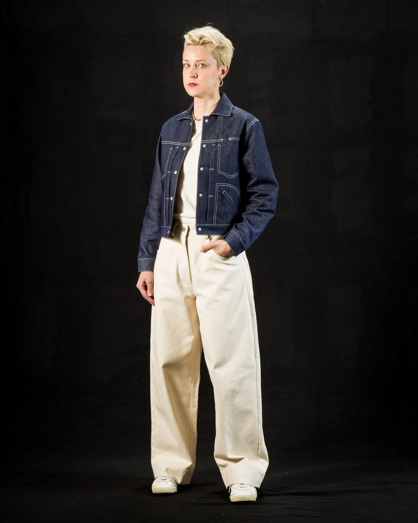 Wendy Trouser - Ecru sold by Standard and Strange product image thumbnail 3