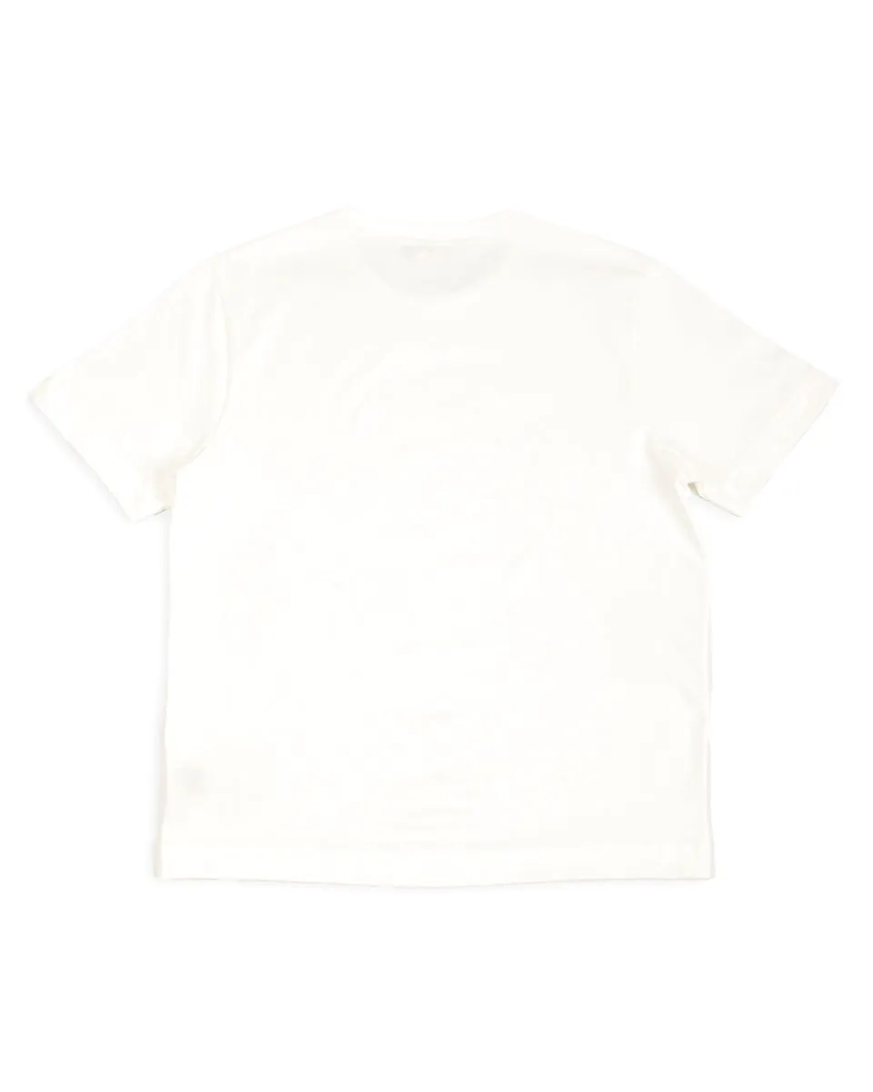 2M15C Cropped Vintage Machine Jersey T-Shirt - White sold by Standard and Strange product image thumbnail 2