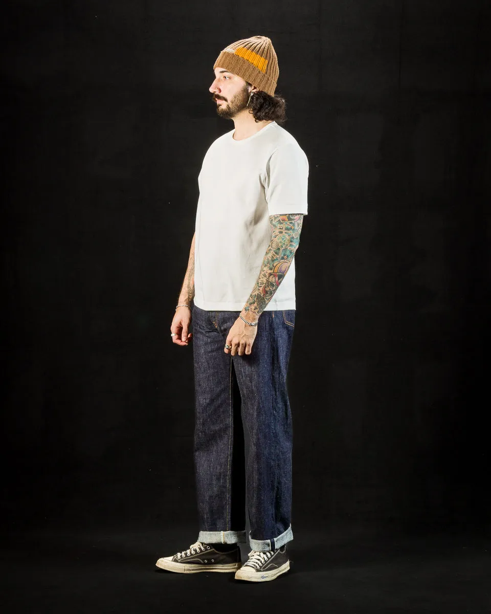 2M15C Cropped Vintage Machine Jersey T-Shirt - White sold by Standard and Strange product image thumbnail 4