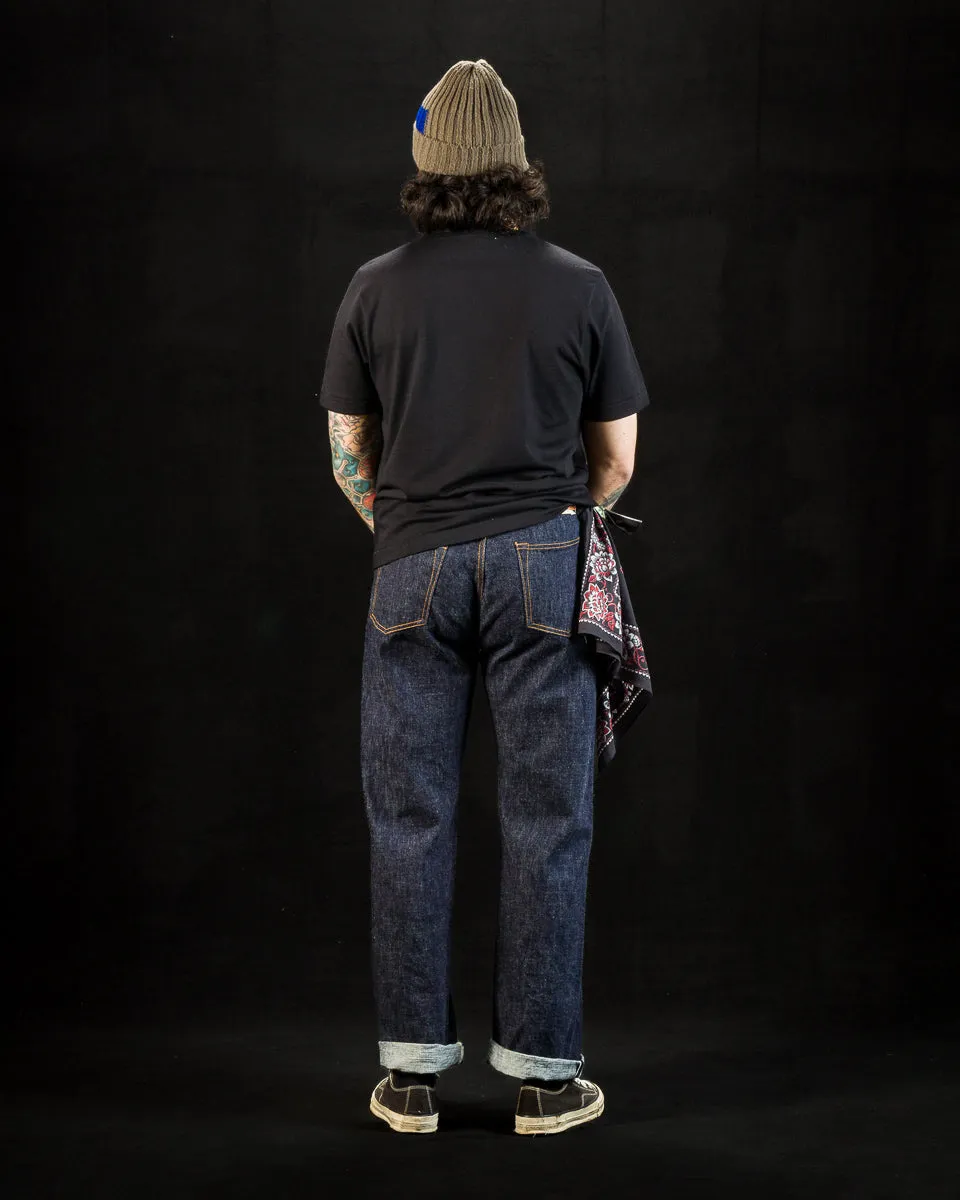 2M15C Cropped Vintage Machine Jersey T-Shirt - Deep Black sold by Standard and Strange product image thumbnail 5