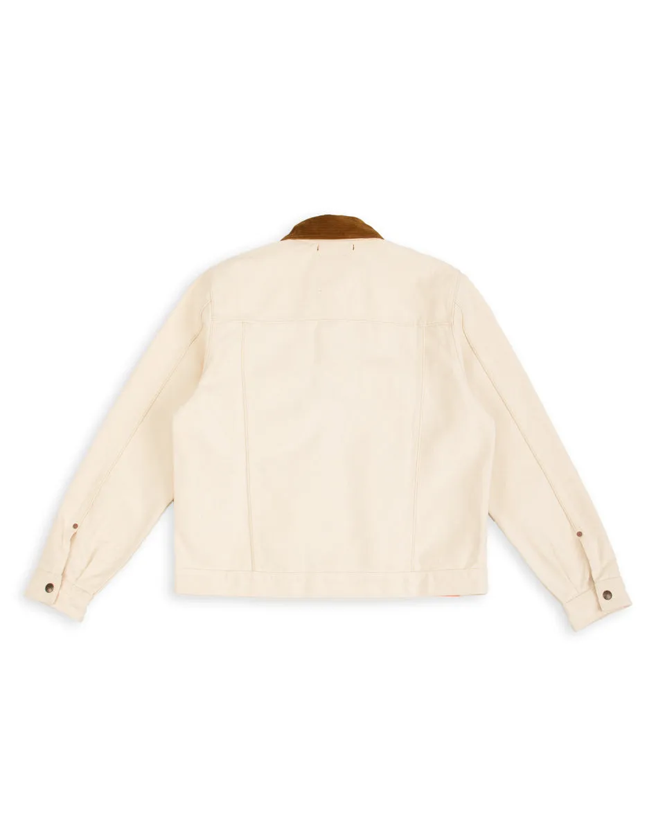 Fargo Quarter Jacket - Ecru Smithson Canvas sold by Standard and Strange product image thumbnail 2