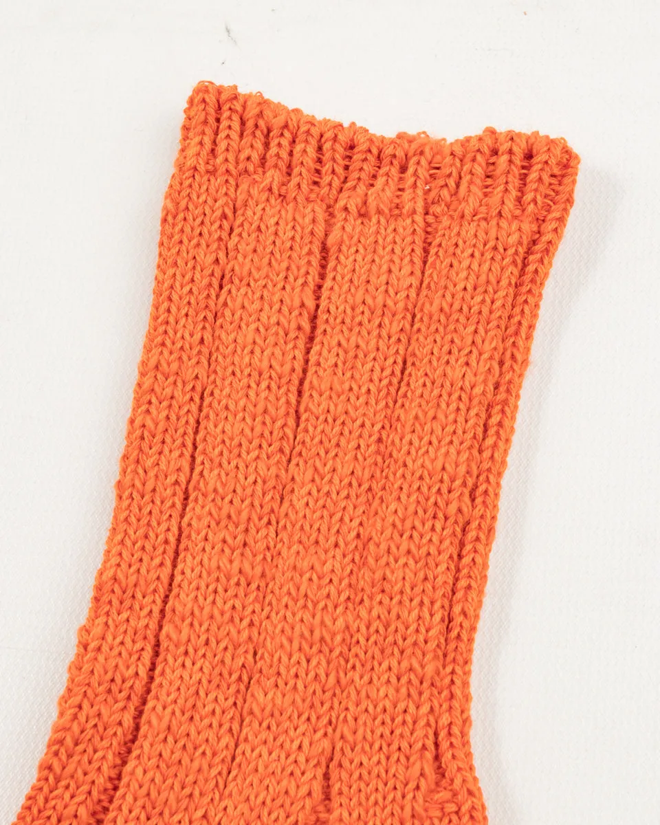 56 Yarns MA-1 RAINBOWY HAPPY HEEL Socks - Orange sold by Standard and Strange product image thumbnail 3