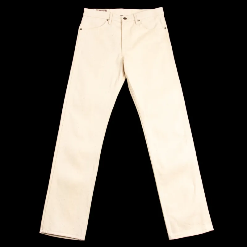 Wilkes Western - 14oz Natural Denim made by Freenote Cloth