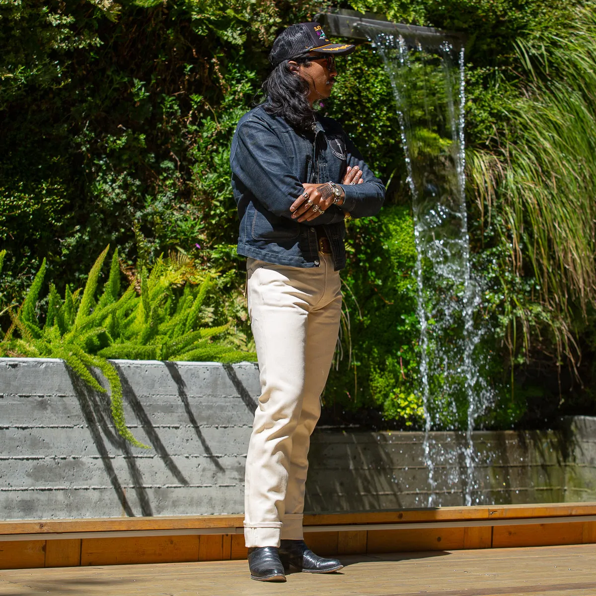 Wilkes Western - 14oz Natural Denim sold by Standard and Strange product image thumbnail 4