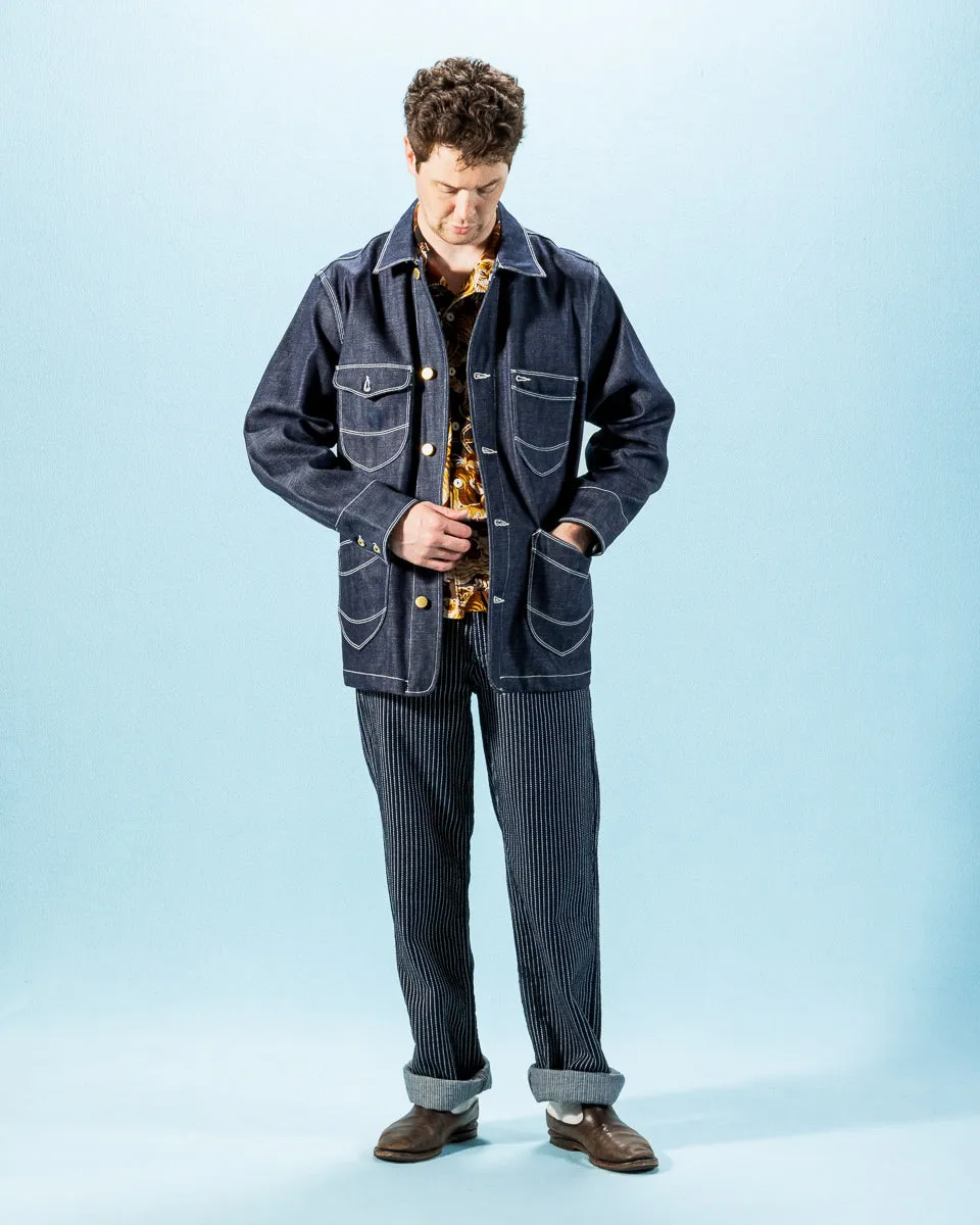 Modesto Jacket - 11oz Rinsed Memphis Blue sold by Standard and Strange product image thumbnail 5