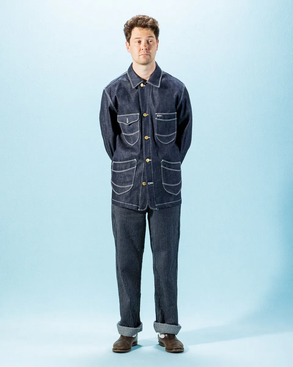 Modesto Jacket - 11oz Rinsed Memphis Blue sold by Standard and Strange product image thumbnail 4