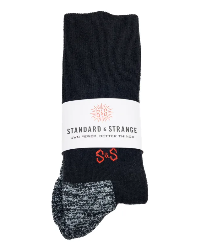 S&S Special Forces Sock - Black made by Standard & Strange