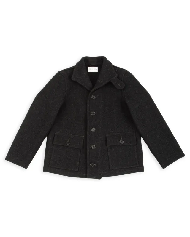 U.S. Navy Submarine Jacket - Charcoal made by The Real McCoy's