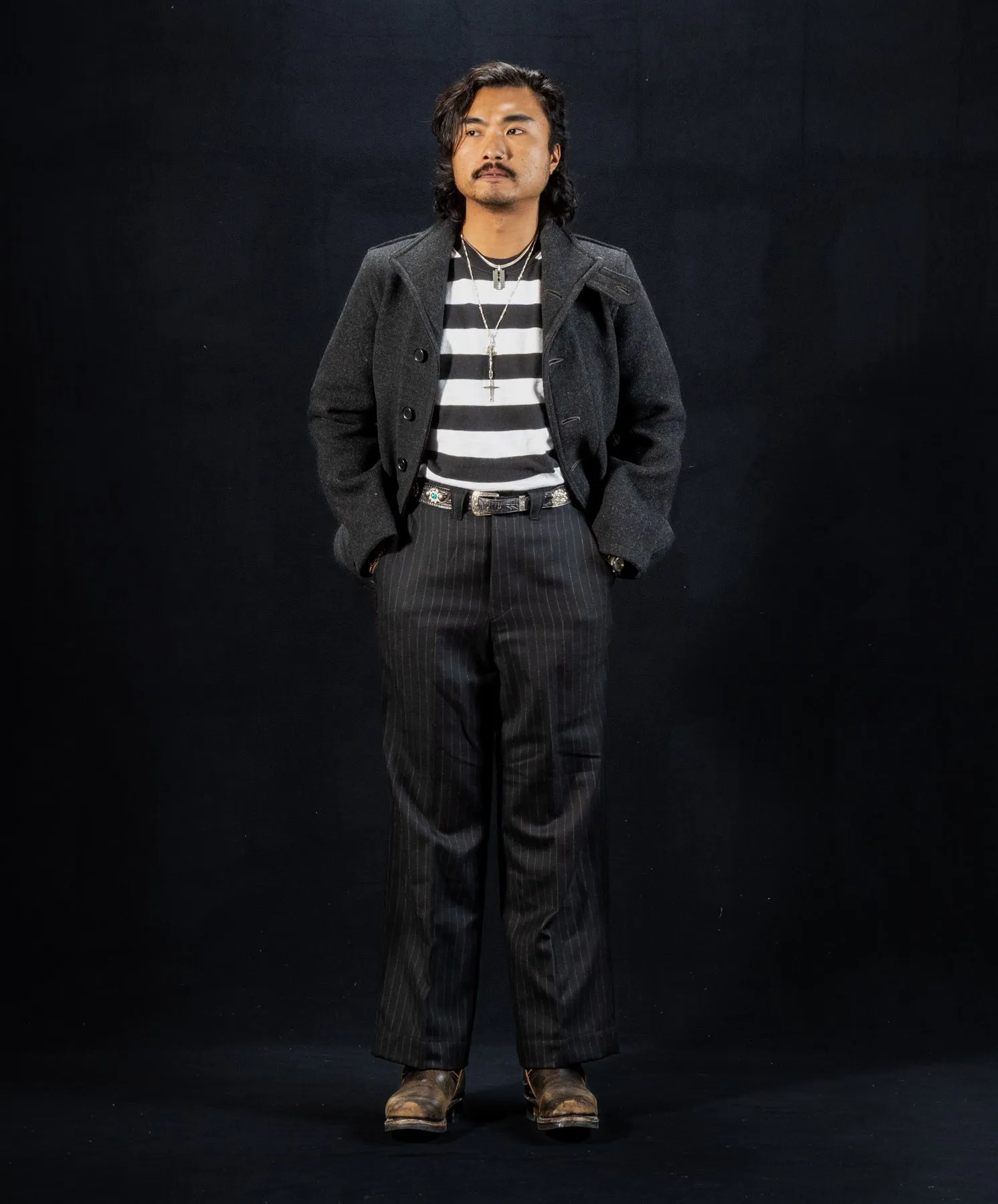 U.S. Navy Submarine Jacket - Charcoal sold by Standard and Strange product image thumbnail 3