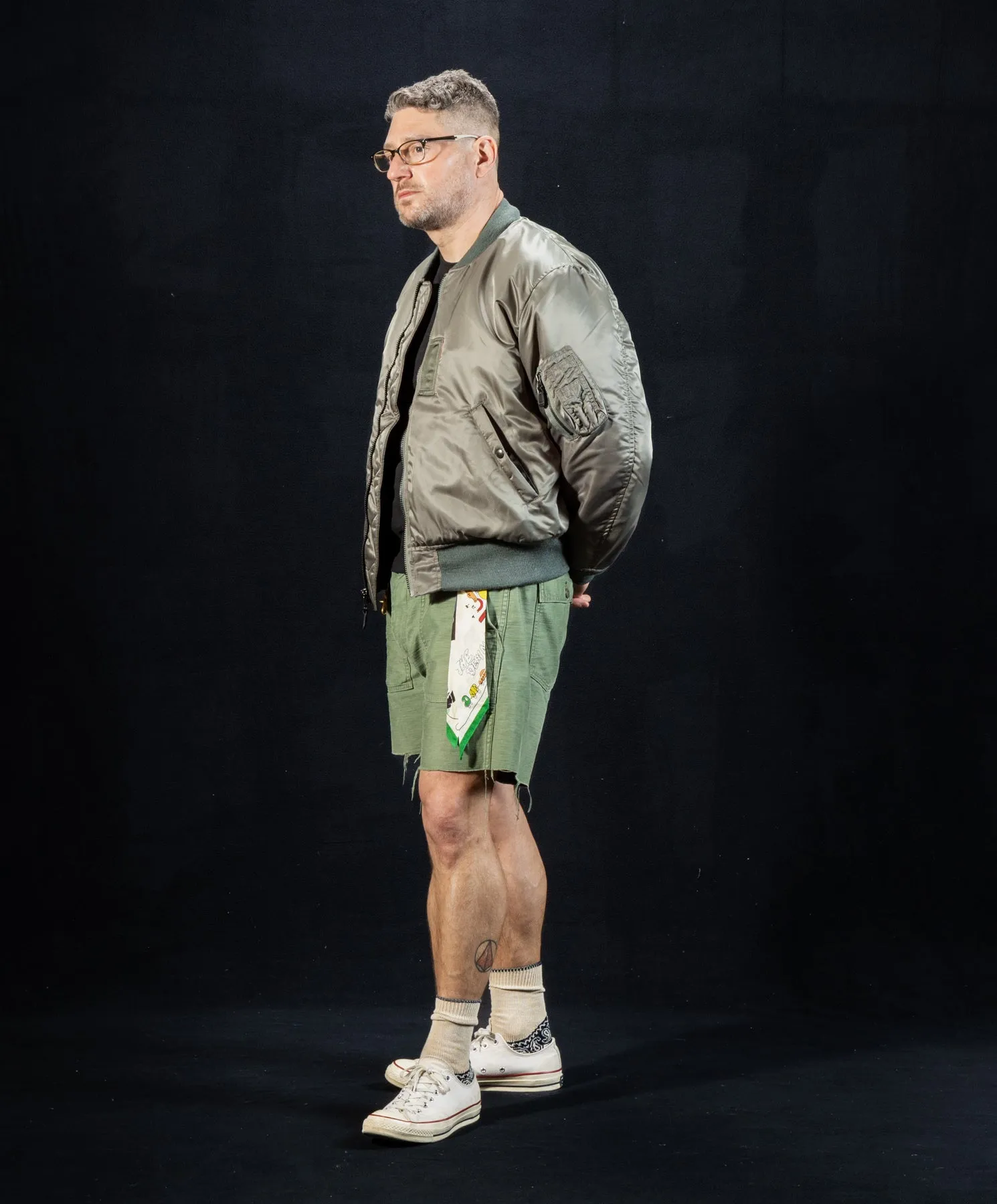 Type MA-1 REAL McCOY MFG. CO. - Sage Green sold by Standard and Strange product image thumbnail 4