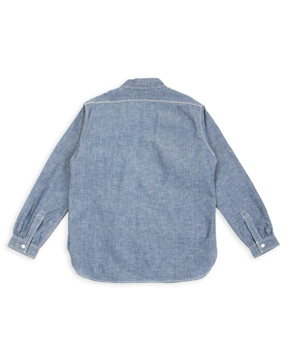 8HU Chambray Serviceman Work Shirt - Light Blue sold by Standard and Strange product image thumbnail 2