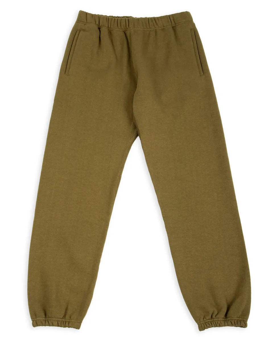 10 oz. Loopwheel Sweatpants - Olive sold by Standard and Strange