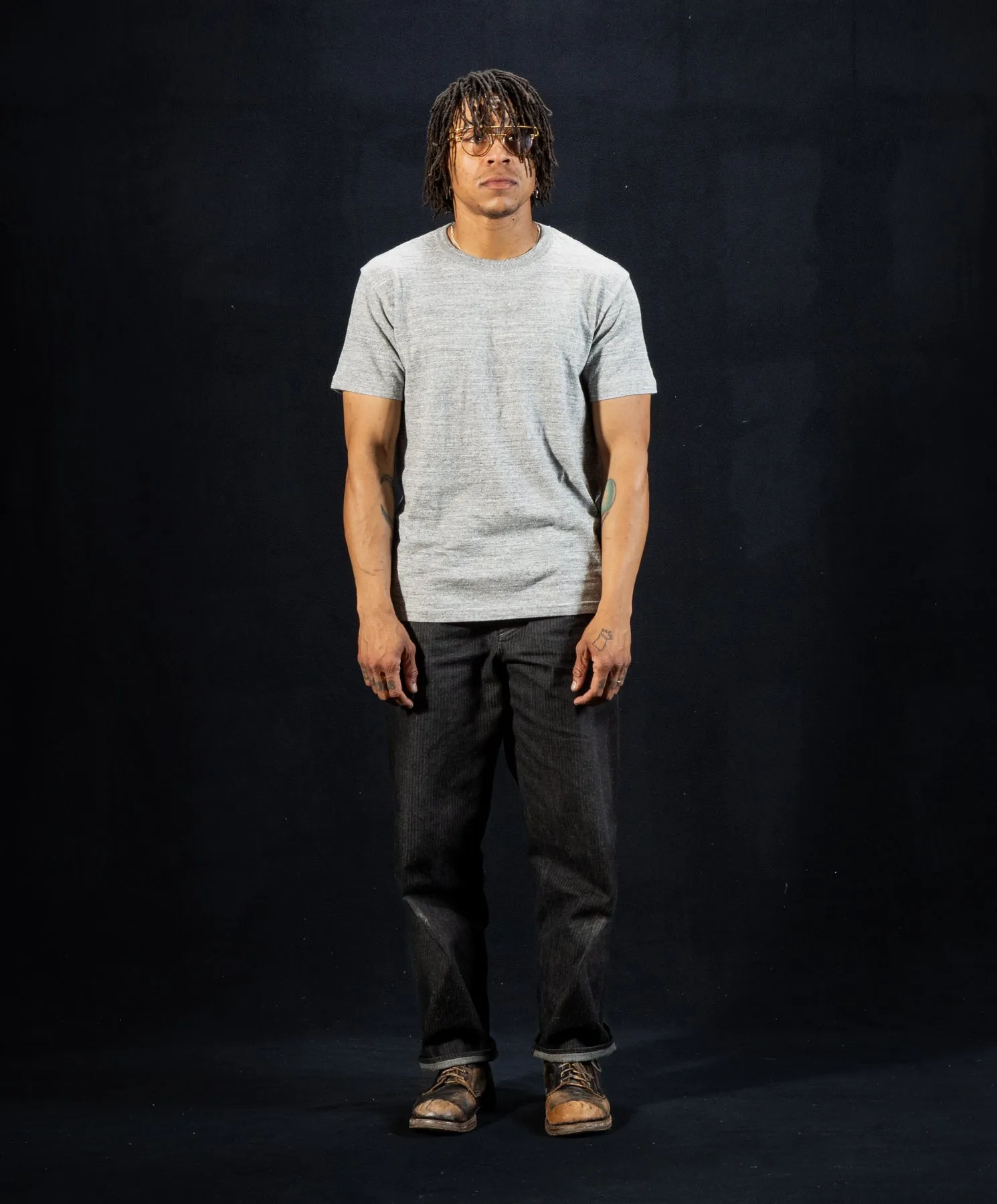Loopwheeled Athletic Tee - Gray sold by Standard and Strange product image thumbnail 3