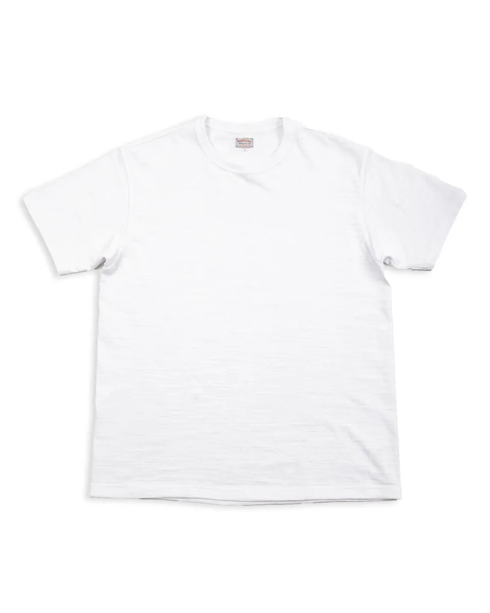 Loopwheeled Athletic Tee - White sold by Standard and Strange