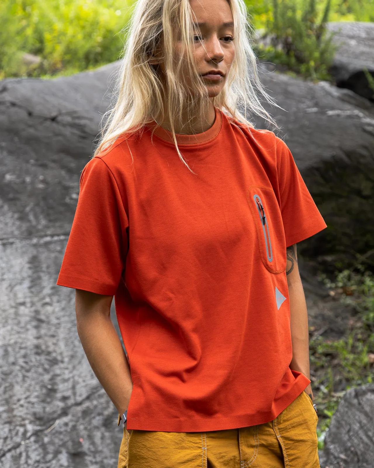 Seamless S/S Tee - Red sold by Standard and Strange product image thumbnail 3
