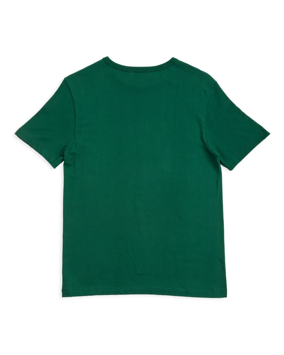 1950s Lightweight Loopwheeled Tee - Classic Green sold by Standard and Strange product image thumbnail 2