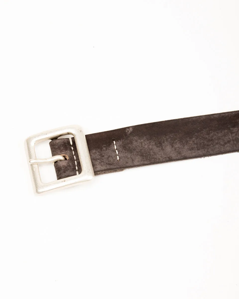 Wild Leather Garrison Belt - Black sold by Standard and Strange product image thumbnail 4
