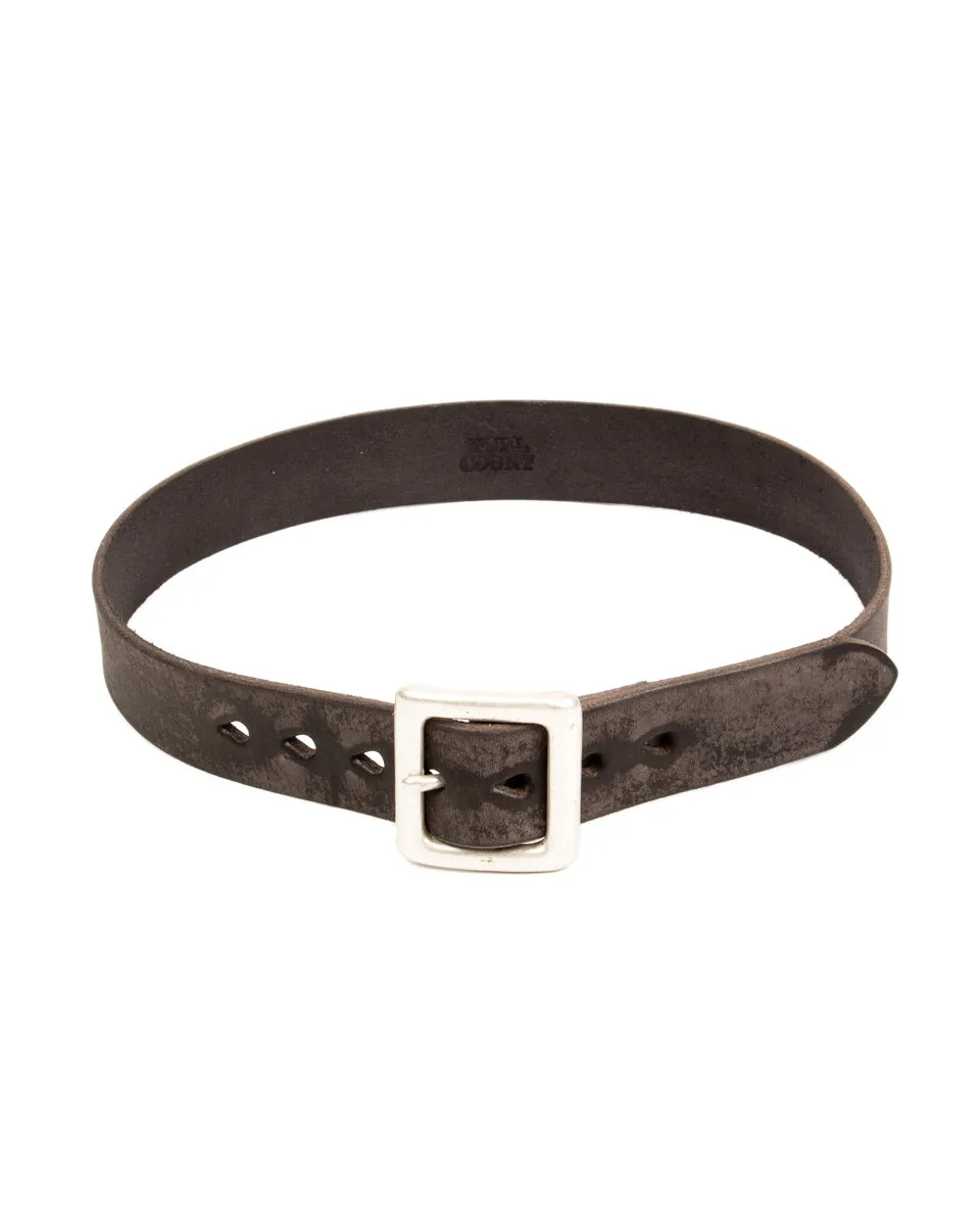 Wild Leather Garrison Belt - Black sold by Standard and Strange product image thumbnail 2
