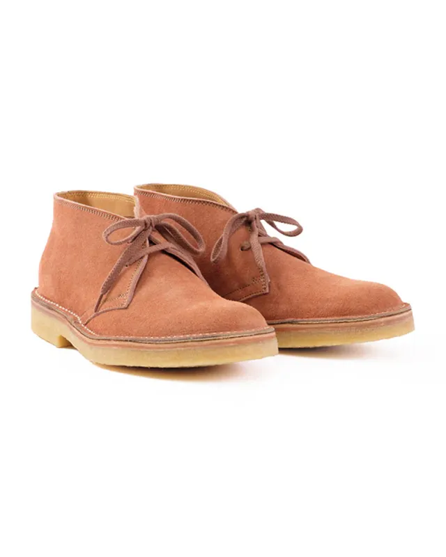 [Pre-order for Early Autumn 2026] Military Desert Boots - Tobacco Suede made by Standard and Strange