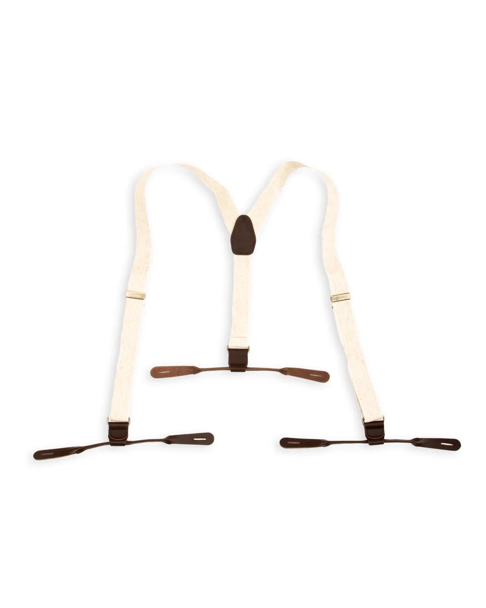 Suspenders - Beige sold by Standard and Strange