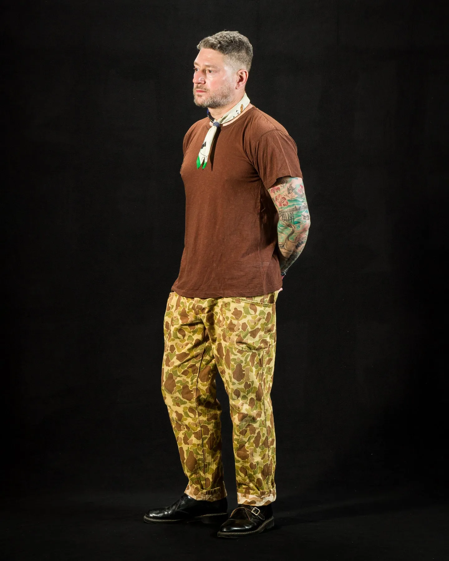 Stanley Tee - Seal Brown sold by Standard and Strange product image thumbnail 4