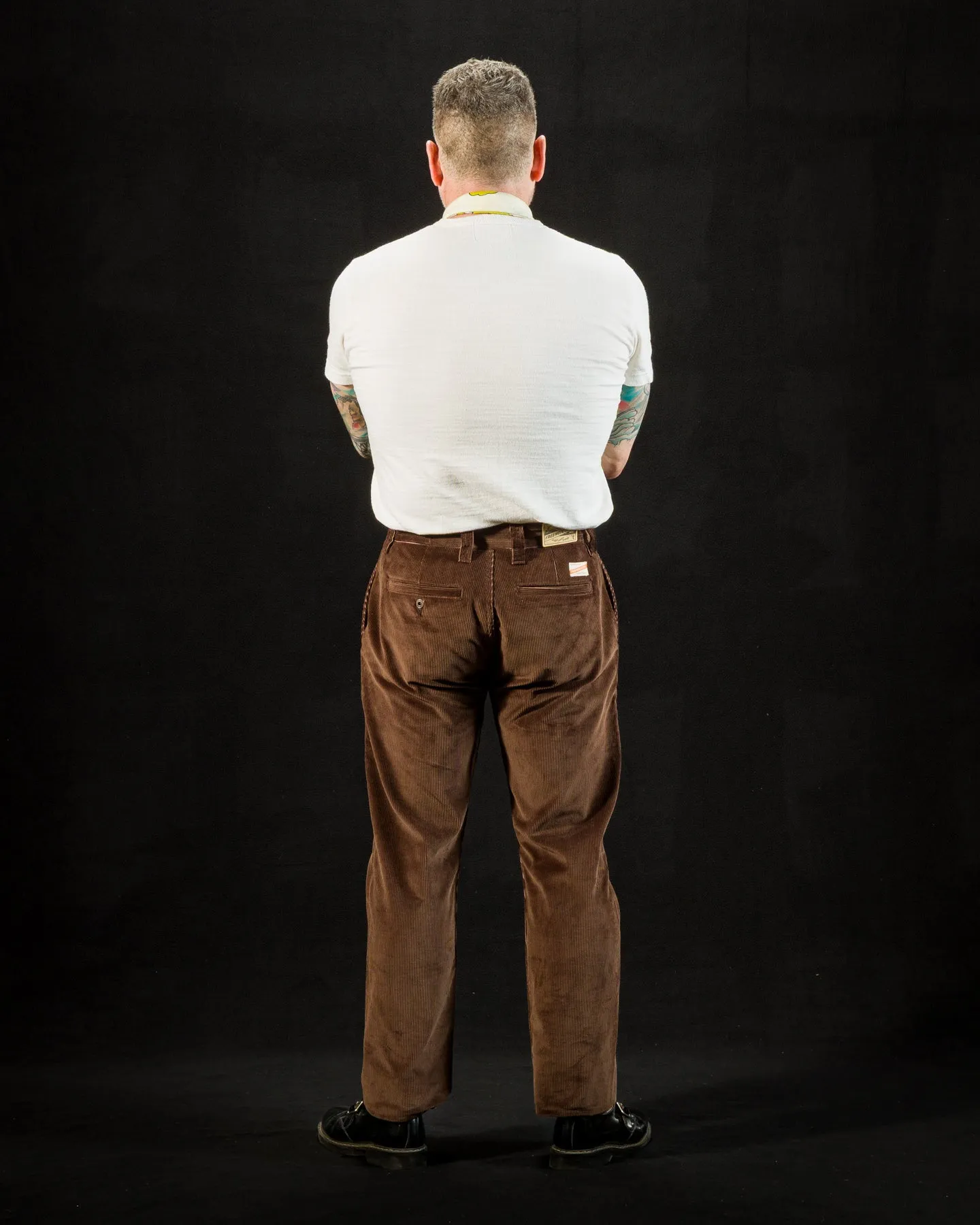 Deck Pant - Chocolate Corduroy sold by Standard and Strange product image thumbnail 5