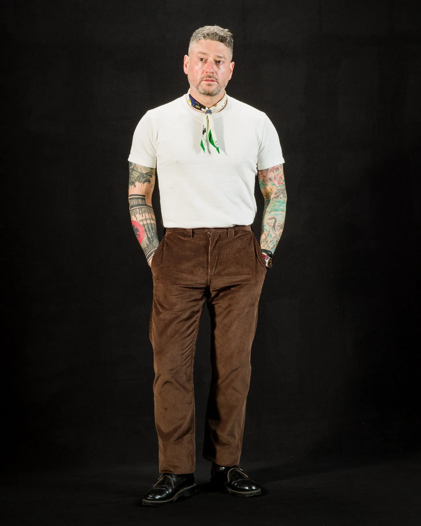 Deck Pant - Chocolate Corduroy sold by Standard and Strange product image thumbnail 3