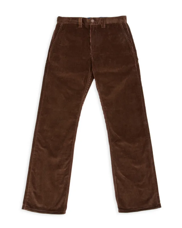 Deck Pant - Chocolate Corduroy made by Freenote Cloth