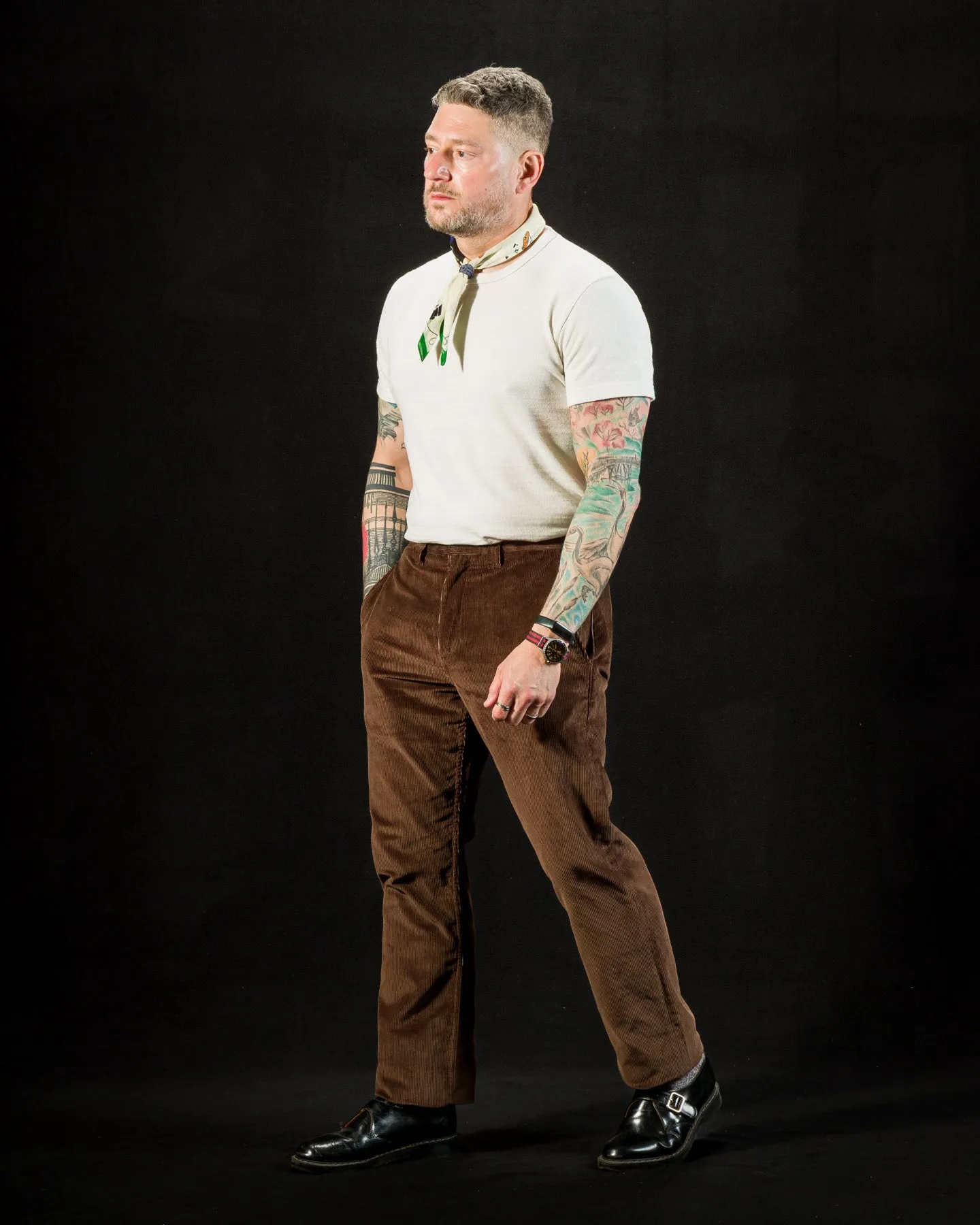 Deck Pant - Chocolate Corduroy sold by Standard and Strange product image thumbnail 4