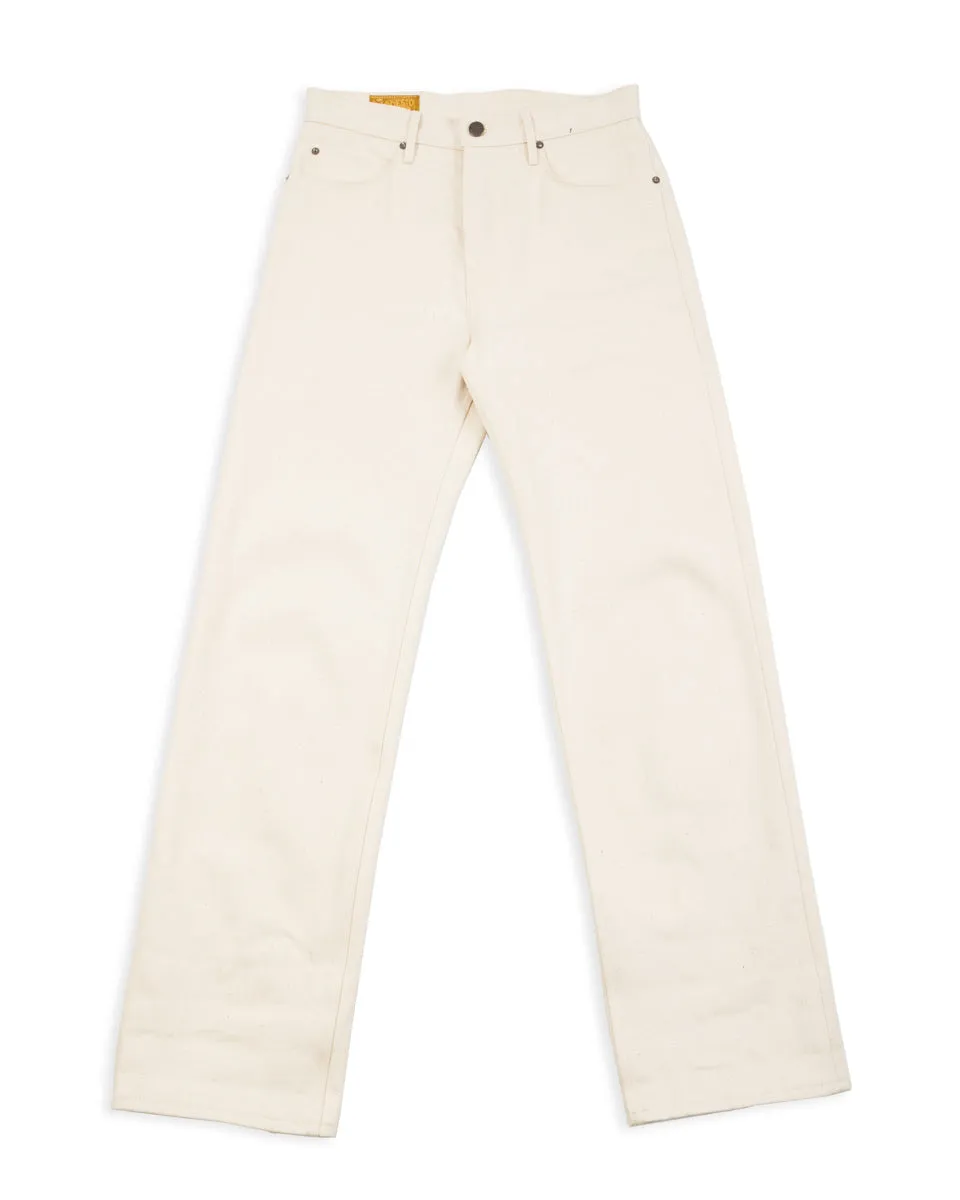 Modesto Straight Fit - 14oz Ecru Denim sold by Standard and Strange