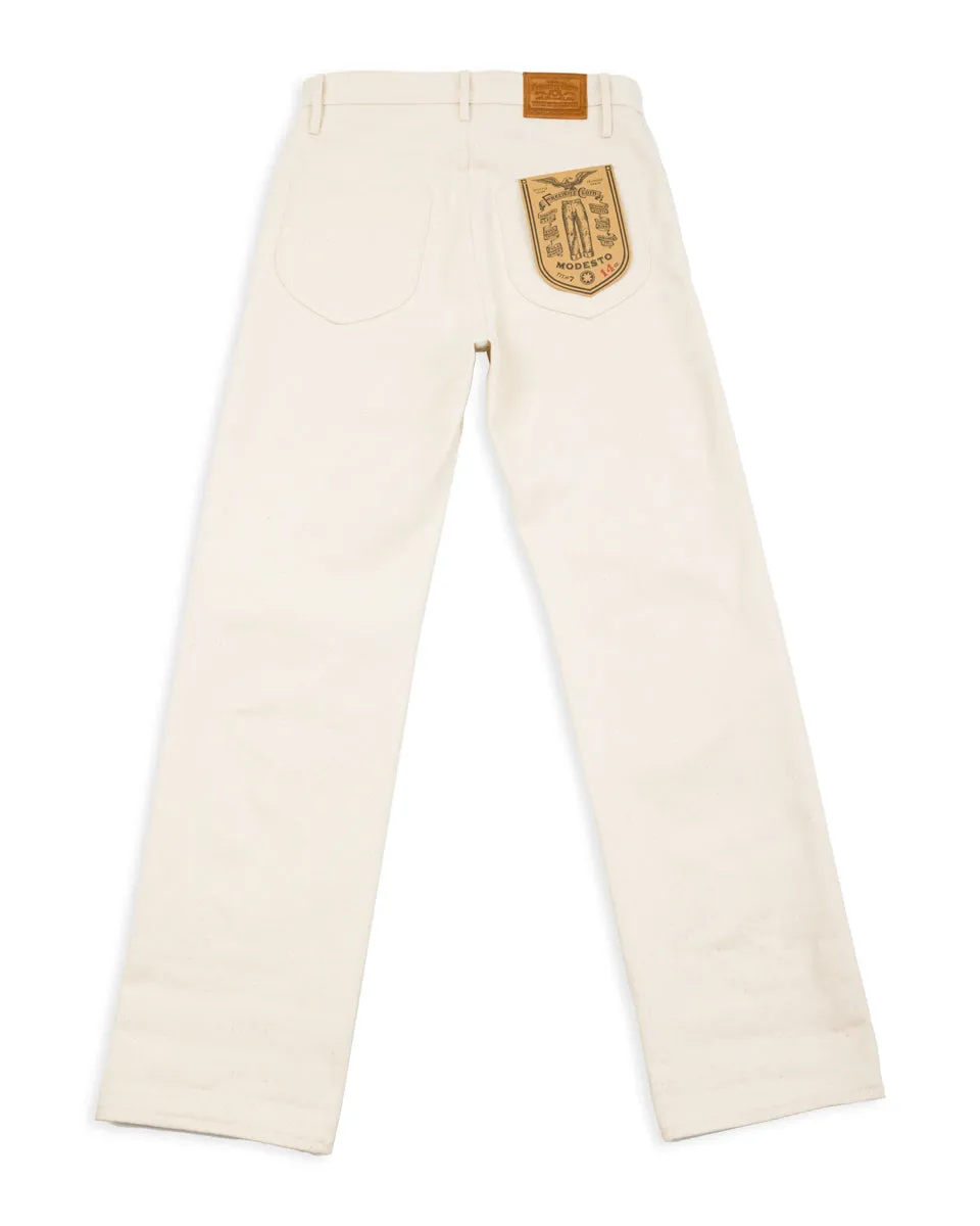 Modesto Straight Fit - 14oz Ecru Denim sold by Standard and Strange product image thumbnail 2