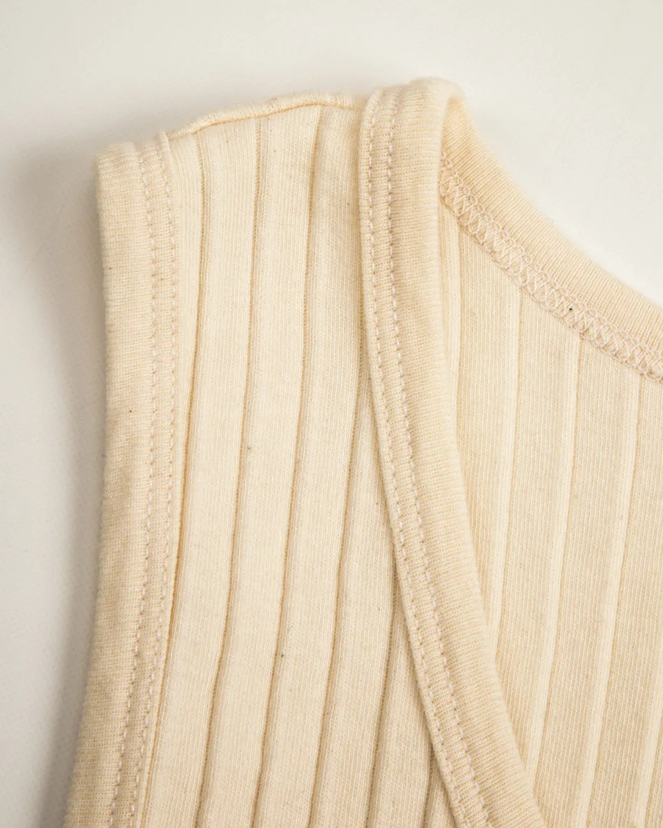 Ribbed Tank Top - Natural sold by Standard and Strange product image thumbnail 5