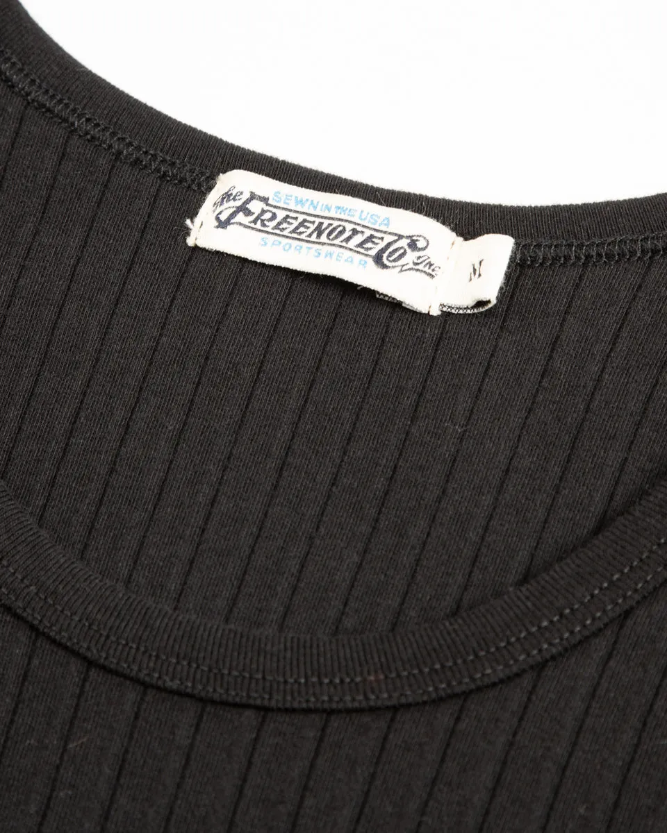 Ribbed Tank Top - Midnight sold by Standard and Strange product image thumbnail 4
