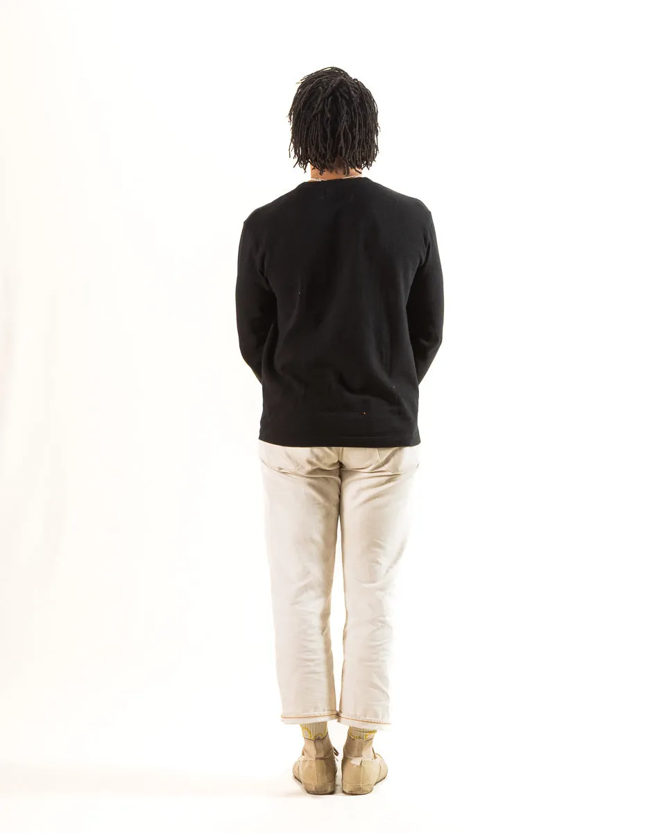 Wakayama Special Loopwheel L/S Tee - Black sold by Standard and Strange product image thumbnail 5
