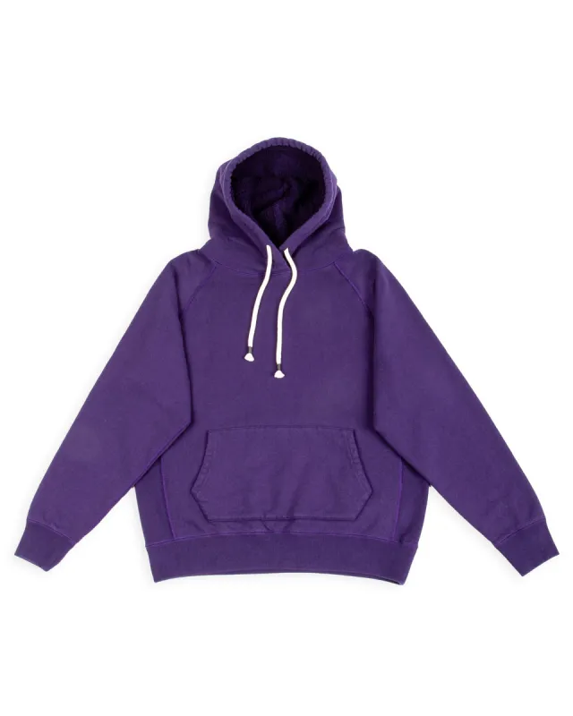 Super Looper French Terry Pullover Hoodie - Purple made by Wonder Looper