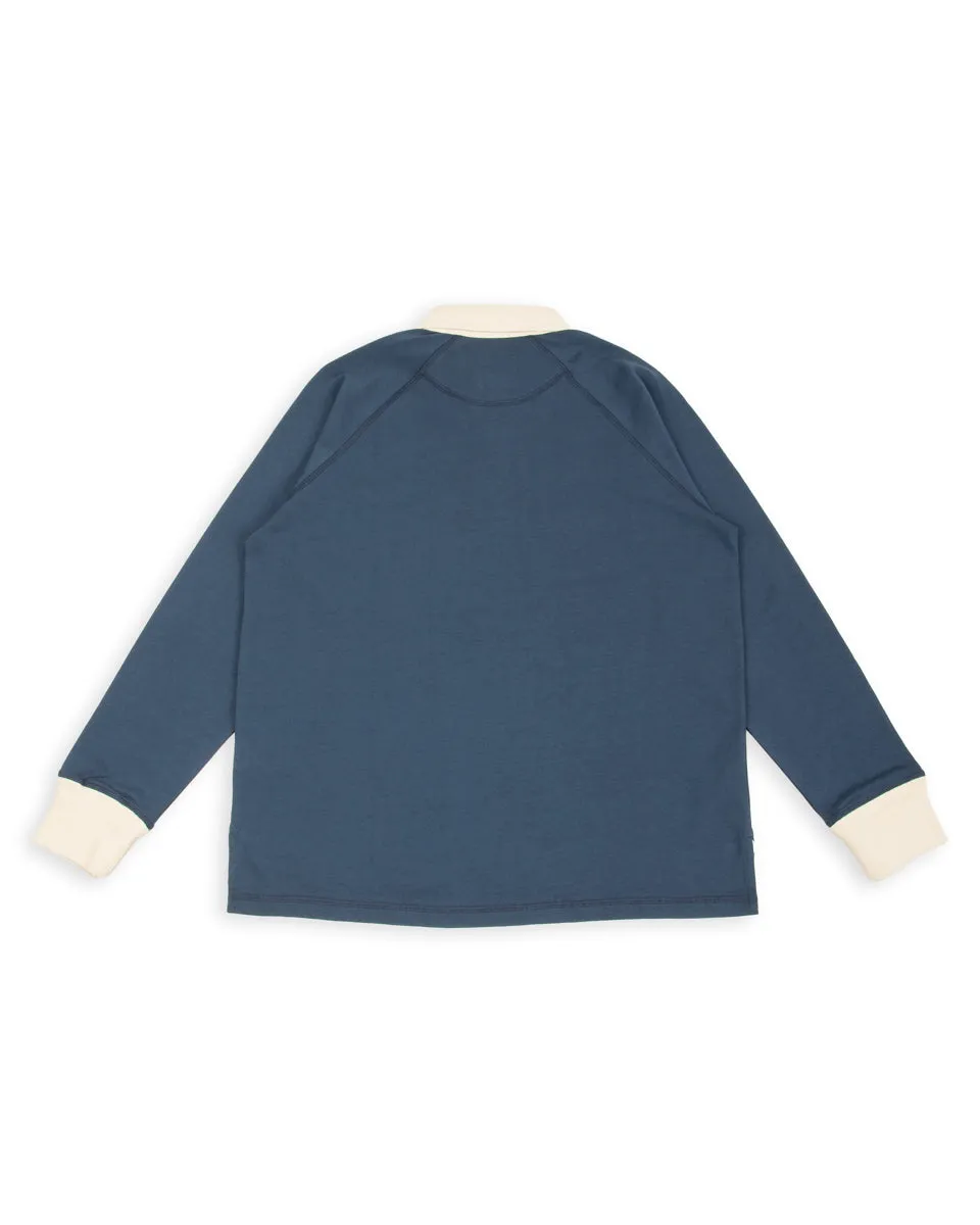Raglan Rugby - Trail Blue sold by Standard and Strange product image thumbnail 2