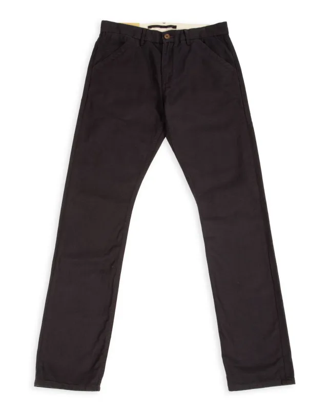 Workers Chino - Black made by Freenote Cloth
