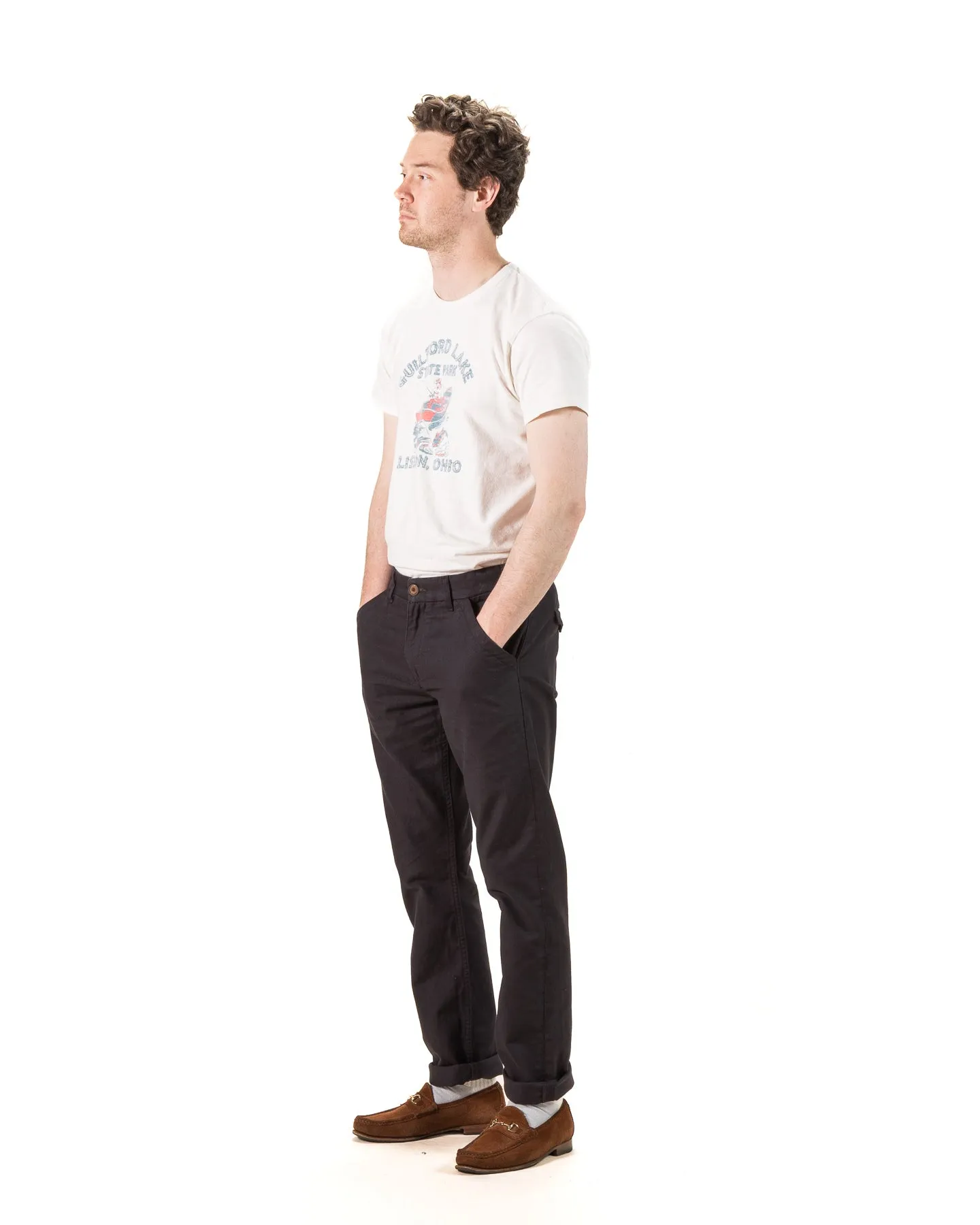 Workers Chino - Black sold by Standard and Strange product image thumbnail 4