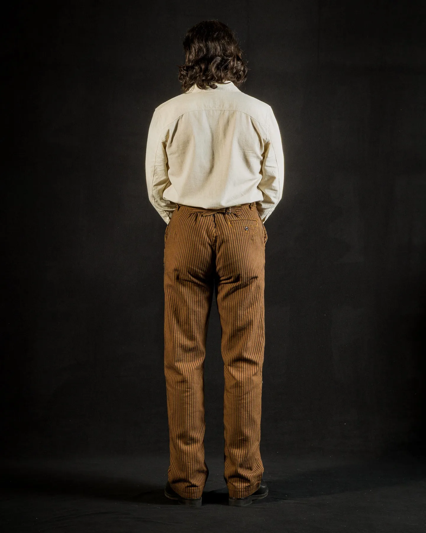 Calico Western Shirt - Sand sold by Standard and Strange product image thumbnail 5