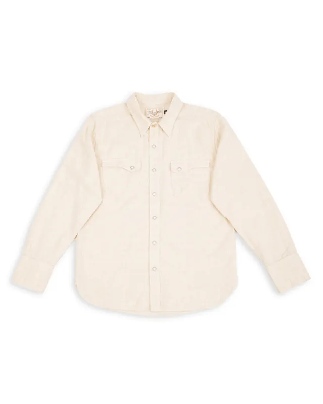 Calico Western Shirt - Sand made by Freenote Cloth