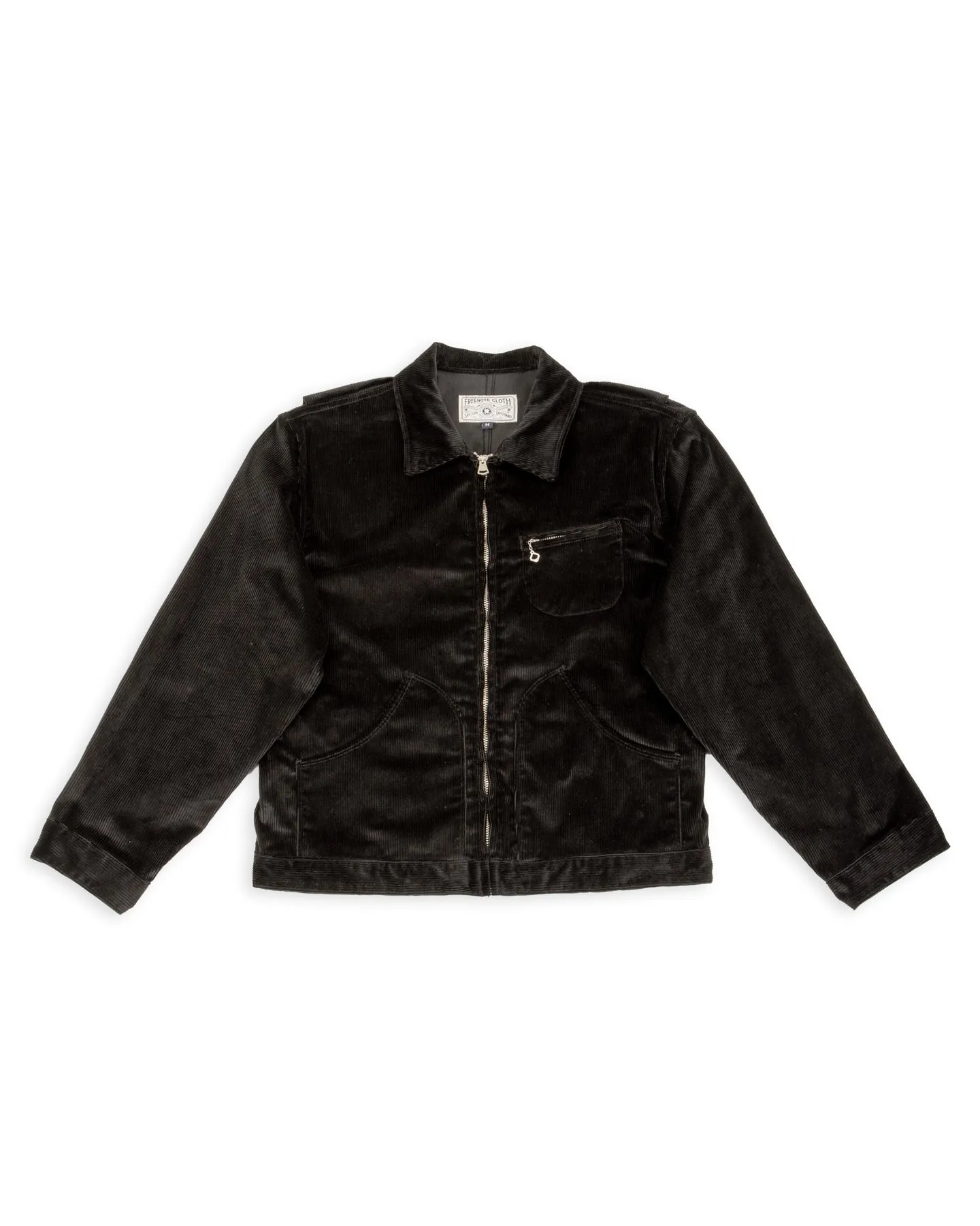 Kirthwood Jacket - Black Corduroy sold by Standard and Strange