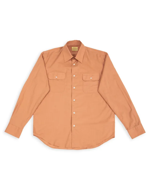 Artist Shirt - Rosewood Cotton made by De Bonne Facture