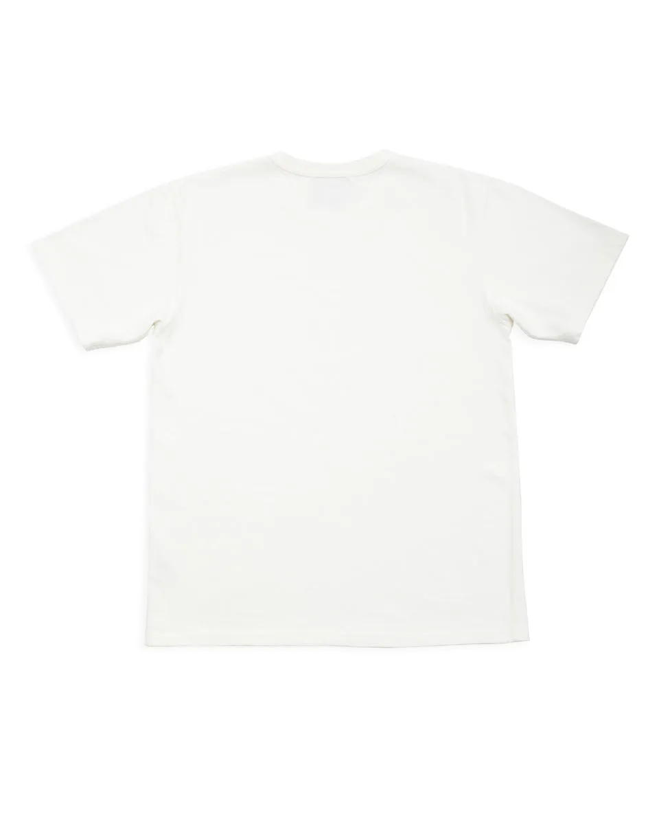 ELS Recycled Cotton Slub T-Shirt - White sold by Standard and Strange product image thumbnail 2