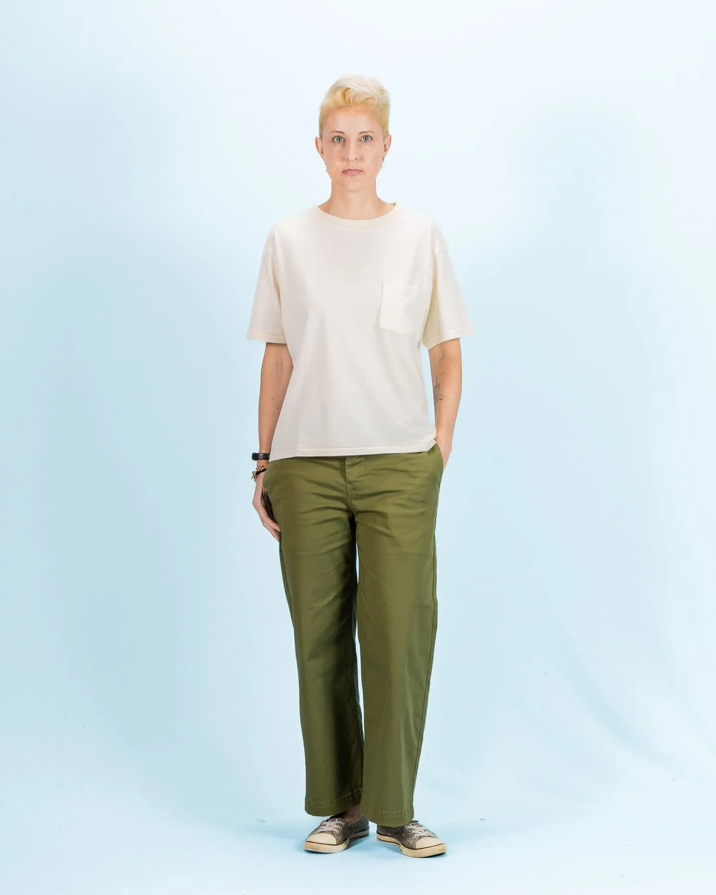 Bowl Tee - Natural Cotton/Hemp sold by Standard and Strange product image thumbnail 3